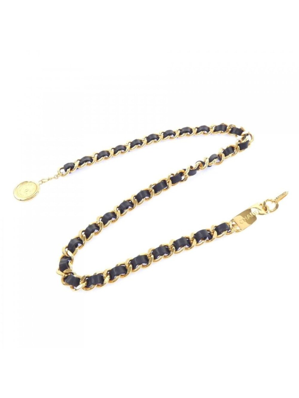 Chanel Vintage Belt Black